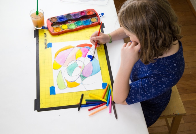 12 Watercolor Art Ideas for Kids (with a Printable Guide!)